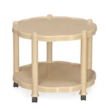 Any furniture can add a touch of uniqueness to your place of living. Buy Nilkamal Circle Beige Center Table Online Buy Furniture Online