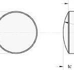 Plano Convex Lenses – UV Grade Fused Silica (PCX)