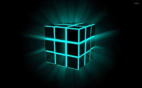 D Rubiks Cube Wallpaper Speedsolving Puzzles Community Neon Wallpaper Neon Backgrounds Dark Wallpaper
