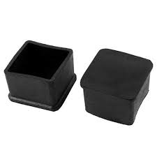 2 X Furniture Square Rubber Feet Pad Covers For 40mm X 40mm Chair Tip Walmart Com Chair Tips Foot Pads Pad Cover