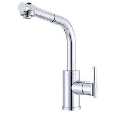 The stunning modern look and adequate features will definitely be all you can want from a danze kitchen faucet. D404058 Parma 1h Pull Out Kitchen Faucet W Snapback Retraction 1 75gpm Aeration 2 2gpm Spray D404058bs Parma 1h