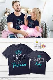 Daddy Of Princess Father Daughter Matching Shirts Mom Daughter Outfits Father Daughter Outfits Daddy Daughter