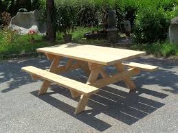 table banc pic nic mobilier d exterieur en meleze monin bois sas table banc table mobilier