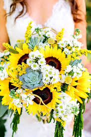 Brilliant sunflower wedding bouquets for happy wedding ❤︎ wedding planning ideas & inspiration. 42 Brilliant Sunflower Wedding Bouquets For Happy Wedding Yellow Wedding Flowers Sunflower Wedding Bouquet Wedding Flowers Summer