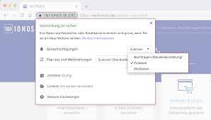 Wie du deine 1&1 homepage deaktivieren und offline nehmen kannst und was du beachten musst, liest du hier. Push Mitteilungen Von 1 1 Ionos Im Browser Deaktivieren Ionos Hilfe