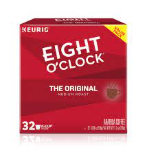 K cups eight o clock coffee. Eight O Clock The Original Medium Roast K Cup Pods 32 Ct 0 34 Oz Kroger