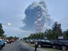 Adapun, kilang minyak tersebut merupakan salah satu milik pertamina yang terbesar. 5lsrt N5sm0lvm