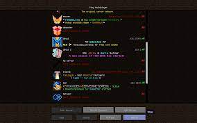 Minecraft comparison of the 25 largest minecraft servers. Mc 58175 Player Listing Hover Over Playercount To See Players Displays Through Gui Buttons On The Multiplayer Screen Jira