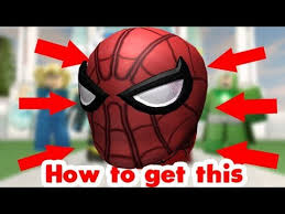 Complete mission five on heroes of robloxia. How To Get Spider Man S Mask In Roblox Heroes Of Robloxia Event Youtube