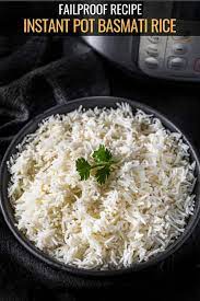 Instant Pot Basmati Rice Recipe Easy Instant Pot Recipes Instant Pot Dinner Recipes Instant Pot Recipes