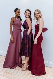 Fall 2018 Bridesmaid Dress Trends David S Bridal Blog Wine Bridesmaid Dresses Find Bridesmaid Dresses Timeless Wedding Dress