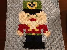 You can also create designs with images using. Ravelry Christmas Nutcracker C2c Throw Pillow Afghan Motif Pattern By Allyssabeth S Crochet
