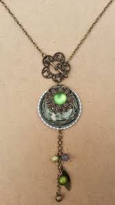 Collier Capsule Nespresso Vert Olive Collier Par Babette 91 Bijoux Capsules Nespresso Bijoux Creation Bijoux