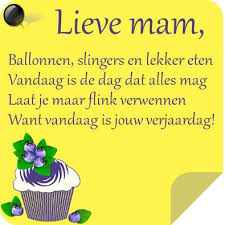 Lieve Mama Gefeliciteerd Verjaardagswensen Verjaardag Moeder Verjaardagskaarsjes