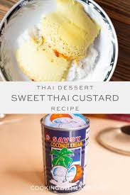This recipe can be customized to suit your personal taste. Authentic Thai Custard Homemade Sangkaya