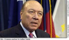 Sen. Hinojosa pre-files legislation to freeze tuition rates; Rep. Peña,  Sen. Lucio, Jr., Rep. Lucio,
