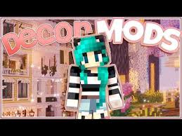 Minecraft works just fine right out of the box, but tweaking and extending the game with mods can radically. Cute Build Decorating Mods Minecraft Top 5 Aesthetic Youtube Minecraft Mods Minecraft Creations Cute Minecraft Houses