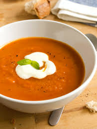 Tomato Soup With A Nice Amount Of Chili Spice To Warm You Up On A Cold Night Spicy Tomato Soup Recipe Tomato Soup Recipes Tomato Bisque Recipe