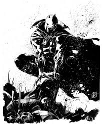 Black And White Superhero Art Striking Black White Superhero Sketches By Matteo Scalera Black Panther Art Superhero Sketches Panther Art