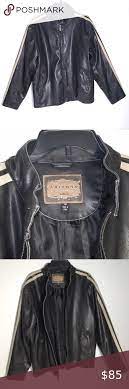 The Original Arizona Jean Co Jackets Coats Distressed Leather Jacket Long Bomber Jacket Arizona Jean Co