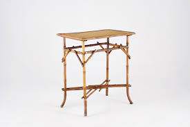 Bamboo side table tea table. Delicate Bamboo Side Table Kstar Fundus Berlin