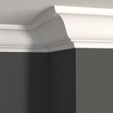 In formal rooms, the rail was mounted ¼ to ½ (for the hooks) beneath crown and cove moldings. Crowns Coves Archives Garden State Lumber