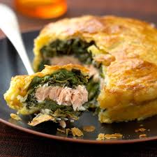 Tourte Au Saumon Et Aux Epinards Recettes Recette Tourte Saumon Recette Tourte Alimentation