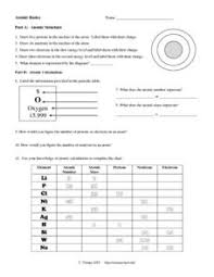 Name date period making bohr models atomic for example an element with 11 electrons would fill 2 in the ienergy level, 8 in the 2nd energy level, with. Atomic Structure Bohr Model Lesson Plans Worksheets