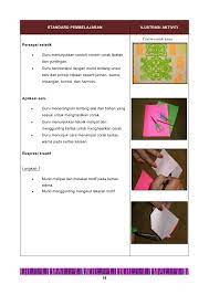Rancangan tahunan pendidikan seni visual thn 2. Buku Panduan Pengajaran Dunia Seni Visual Thn 2