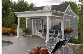 Beach Inspired Pool House Mt Washington Oh Pool House Shed Pool Houses Pool House Plans
