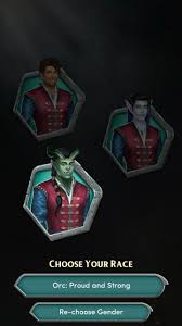 Male Orc Blades Of Light And Shadow Light And Shadow Shadow Human Male