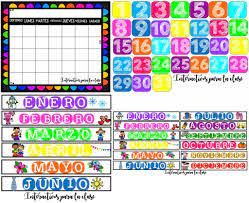 Calendarios gratis del 2021 y mucho más. Fabuloso Calendario U Organizador Movil Para Nuestras Clases Material Educativo