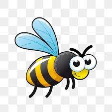Cartoon Cartoon Bee Bee Little Bee Png And Vector Cartoon Bee Bee Art Bee Pictures