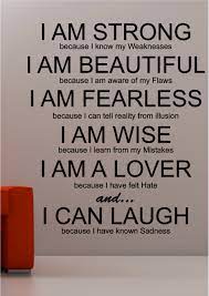 Compare prices on popular products in wall decor. I Am Strong Inspirational Wall Art Quote Sticker Vinyl Lounge Bedroom Love Inspirational Wall Quotes Inspirational Quotes Wall Art Wall Quotes