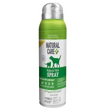 Natural Care Flea And Tick Spray For Dogs And Cats Flea Treatment For Dogs And Cats Flea Killer With Certified Natural Oils 14 Oz Walmart Com