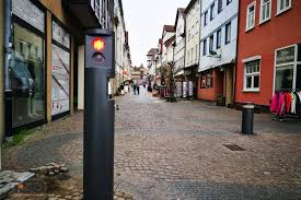 It is located in the southern part of the thuringian basin, within the wide valley of the gera river. Traffic Column In Erfurt Germany Tiso High Security Road Blockers And Bollards