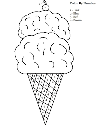 What flavor are these ice creams? Ice Cream Color By Number Color By You 114 Hardware