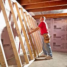 Concrete has been the material of choice for if a typical foundation would be approximately 4 feet high, and a typical basement is 8 feet high how much more would it cost? An Expert Guide To Framing Basement Walls Family Handyman