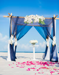 Navy Wedding Arch Blue Beach Wedding Wedding Beach Ceremony Navy Blue Wedding Theme