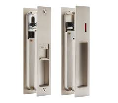 Empower your shower with a new shower door, available in a variety of frame finishes and glass styles from the best brands. Sliding Door Lock With Indicator For Bathroom Door Satin Nickel Handle King Uk