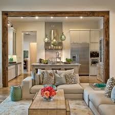 Wood Beam Frames Home Design Ideas Pictures Remodel And Decor Home Living Room House Interior Home