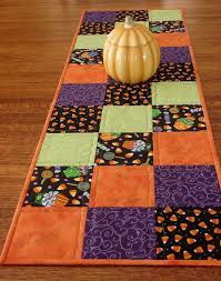 Halloween Table Runner Etsy Halloween Table Runners Quilted Table Runners Table Runner Pattern