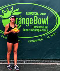 Tennis tv features live streaming and video on demand of atp tennis matches in full on pc, mac, mobile & tablet apps on ios & android. Tatum Evans At The 2020 Orange Bowl 4 Star Tennis Academy