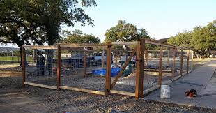 Final 6ft Tall Cedar Cattle Panel Garden Fence Shows The Process Cattle Panels Garden Fence Cedar Park Texas