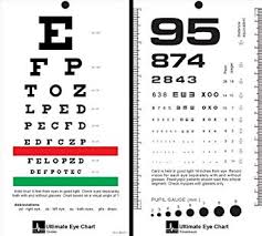 Mccoy Ultimate Rosenbaum Snellen Pocket Eye Chart