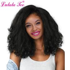 Black men haircuts are synonymous with shaved designs and shaved parts. 20inch Short Yaki Straight Synthetic Afro Wig For Women Side Part African American Natural Black Heat Resistant Wig Synthetic None Lace Wigs Aliexpress