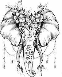 Elephant Tattoo Tattoo Template Design Graphic Black Gray Tattoo Design In 2020 Tattoo Templates Tattoos Elephant Tattoos