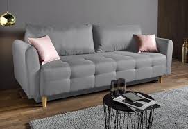 Inosign Schlafsofa Nordic Inklusive Bettkasten Und Zierkissen Schlafsofa Gunstige Sofas Schlafsofa Mit Bettkasten