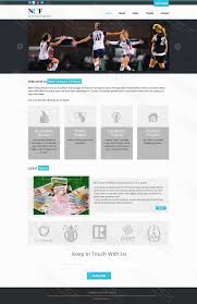 Ncf Website Mockup Design Website Mockup Website Design Web Design