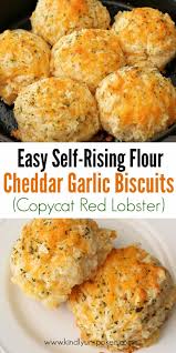 If you are missing your favorite bread biscuit rolls then mix up this quick and simple recipe today. Copycat Red Lobster Cheddar Garlic Biscuits Self Rising Flour Kindly Unspoken